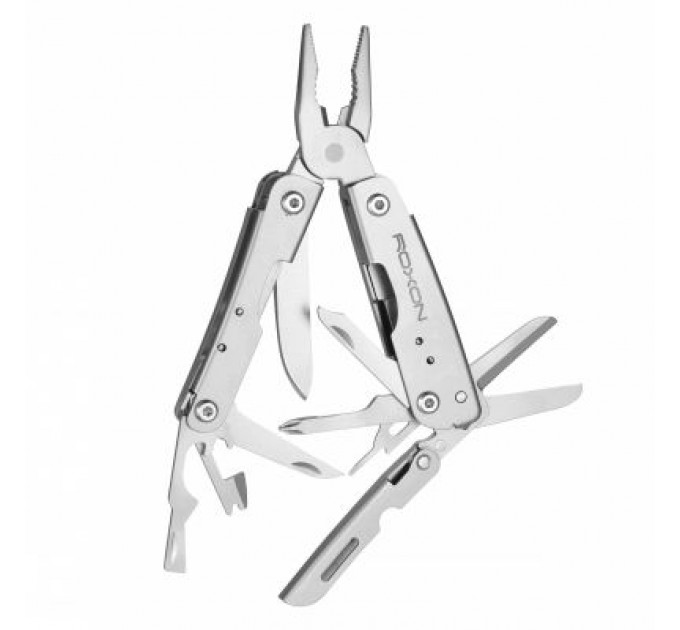 Roxon Мультитул Roxon зі змінними бітами Grey (M2)