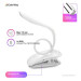 ColorWay Настільна лампа ColorWay LED Flexible & Clip with built-in accumulator 500mAh (CW-DL04FCB-W)