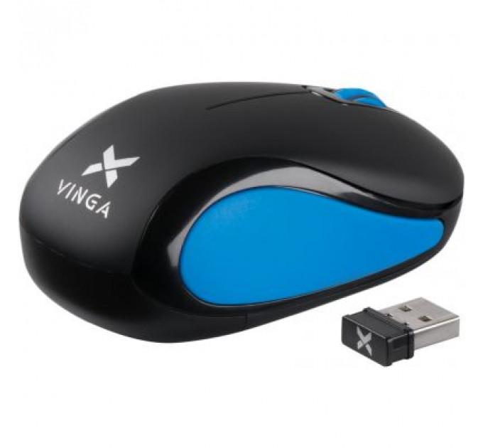 Мишка Vinga MSW-907 black - blue