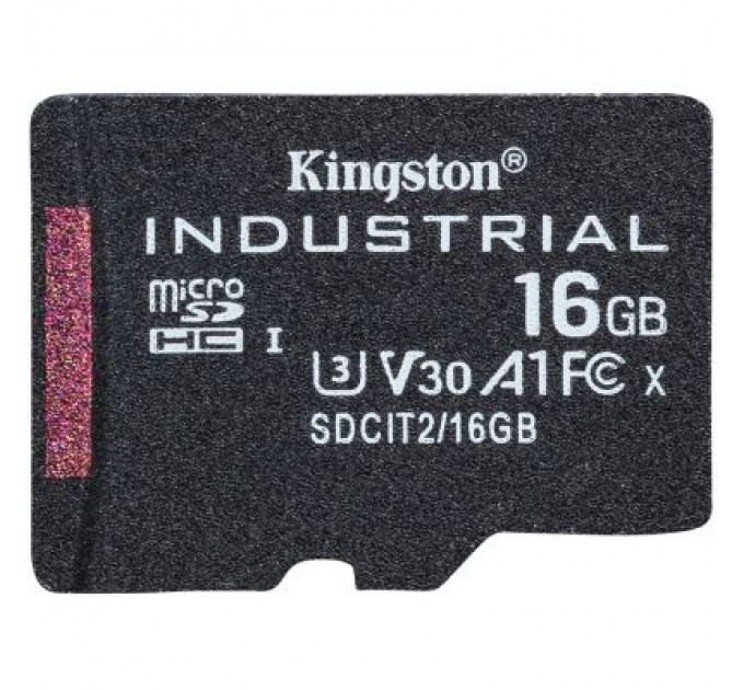 Карта пам'яті Kingston 16GB microSDHC class 10 UHS-I V30 A1 (SDCIT2/16GBSP)