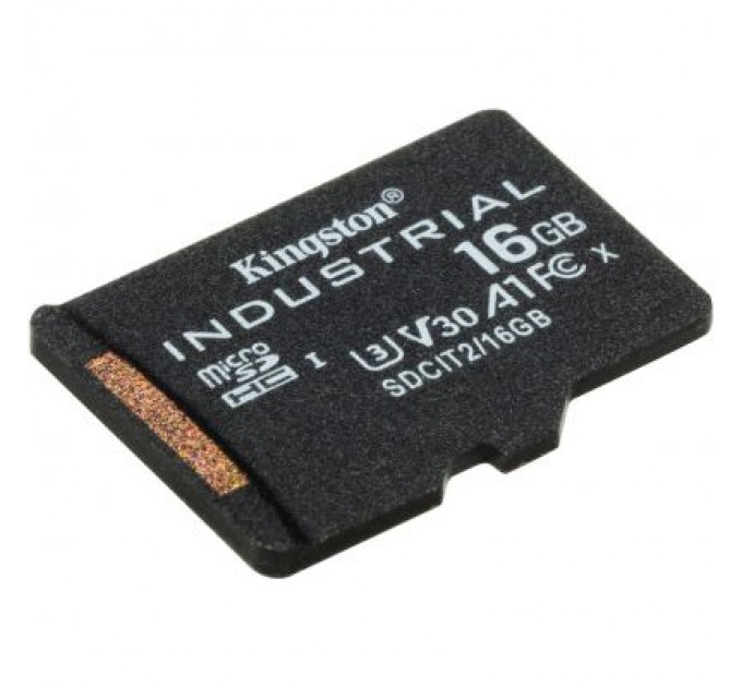Карта пам'яті Kingston 16GB microSDHC class 10 UHS-I V30 A1 (SDCIT2/16GBSP)