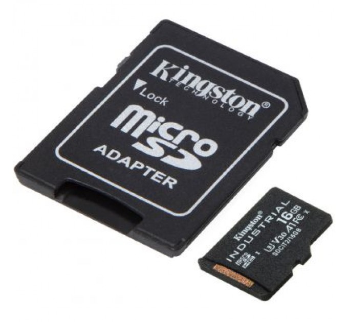Kingston Карта пам'яті Kingston 16GB microSDHC class 10 UHS-I V30 A1 (SDCIT2/16GB)