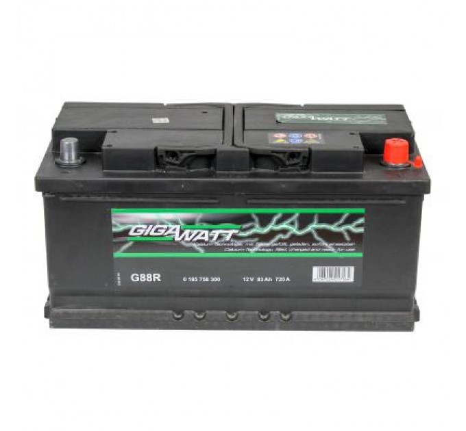 GigaWatt Акумулятор автомобільний GigaWatt 83A (0185758300)