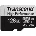 Transcend Карта пам'яті Transcend 128GB microSDXC class 10 UHS-I U3 A2 340S (TS128GUSD340S)
