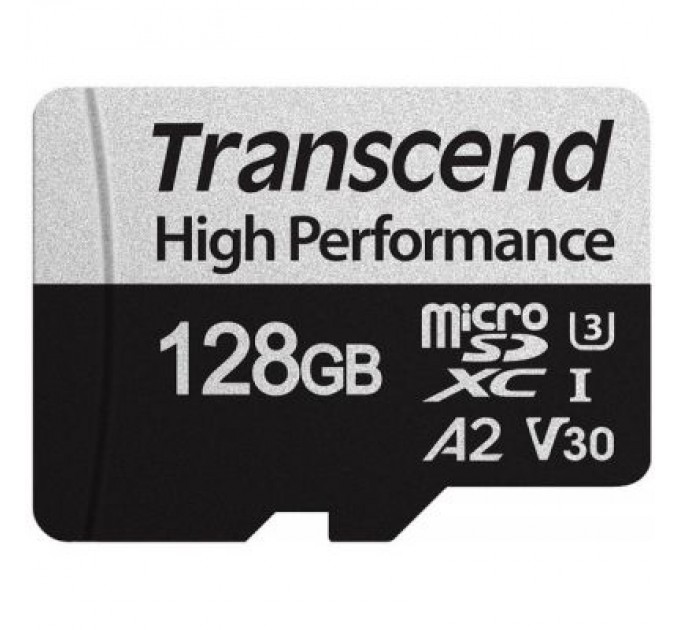 Transcend Карта пам'яті Transcend 128GB microSDXC class 10 UHS-I U3 A2 340S (TS128GUSD340S)