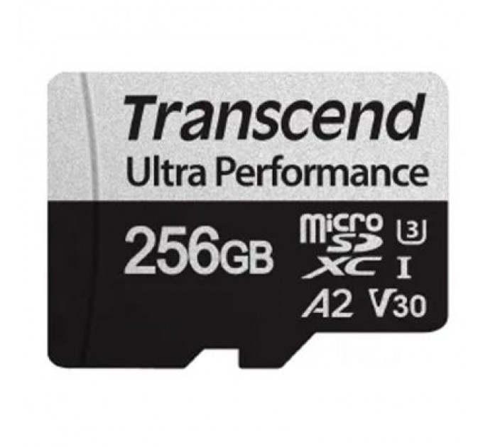 Transcend Карта пам'яті Transcend 256GB microSDXC class 10 UHS-I U3 A2 340S (TS256GUSD340S)