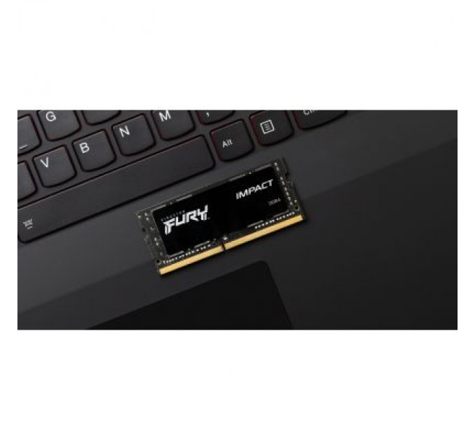 Kingston Fury (ex.HyperX) Модуль пам'яті для ноутбука SoDIMM DDR4 32GB (2x16GB) 3200 MHz Impact Kingston Fury (ex.HyperX) (KF432S20IBK2/32)
