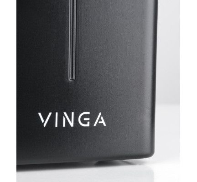 Vinga Пристрій безперебійного живлення Vinga LED 2000VA metall case (VPE-2000M)