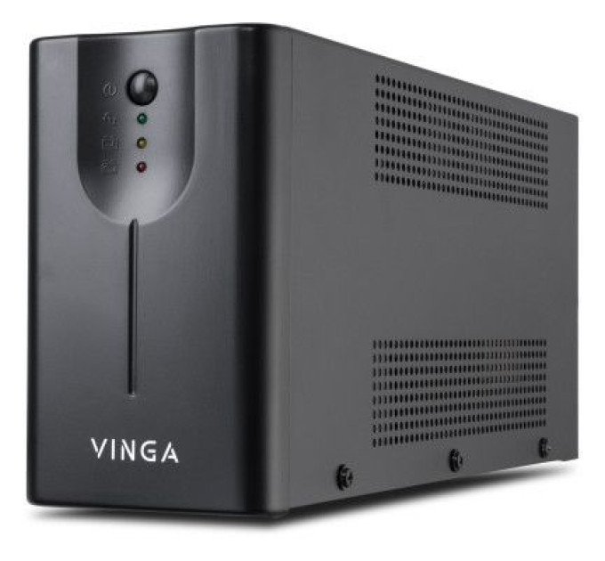 Vinga Пристрій безперебійного живлення Vinga LED 2000VA metall case (VPE-2000M)