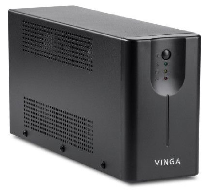 Vinga Пристрій безперебійного живлення Vinga LED 2000VA metall case (VPE-2000M)
