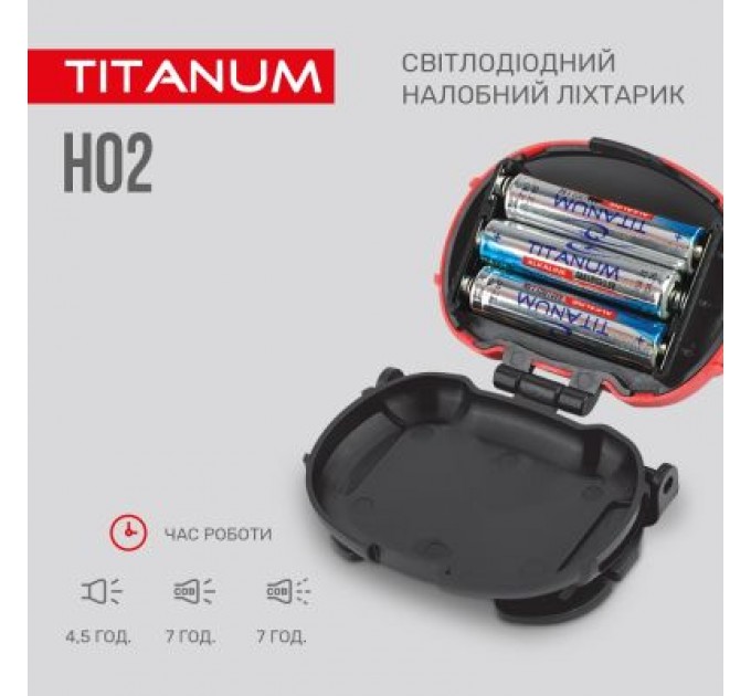 TITANUM Ліхтар TITANUM 100Lm 6500K (TLF-H02)