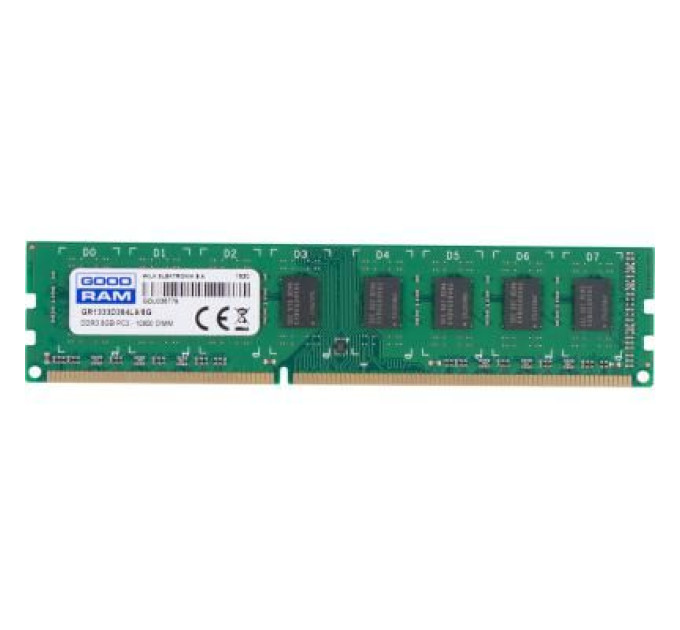 Goodram Модуль пам'яті для комп'ютера DDR3 8GB 1333 MHz Goodram (GR1333D364L9/8G)