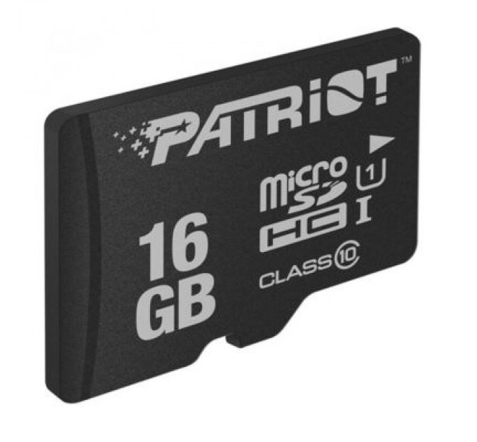 Patriot Карта пам'яті Patriot 16GB microSDHC class 10 UHS-I LX (PSF16GMDC10)