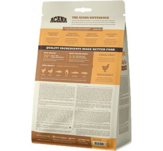 ACANA Сухий корм для кішок ACANA Wild Prairie Cat 340 г (0064992640347)