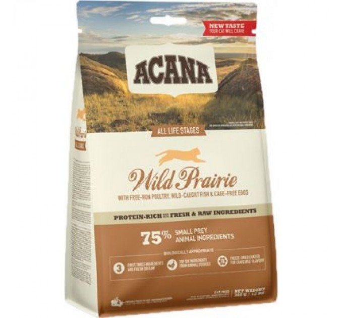 ACANA Сухий корм для кішок ACANA Wild Prairie Cat 340 г (0064992640347)