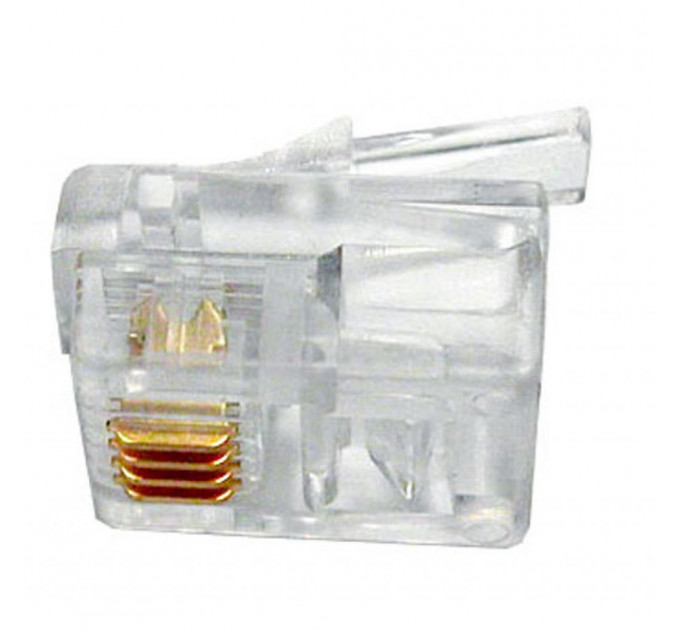 Конектор Atcom RJ12 6P4C (12419)