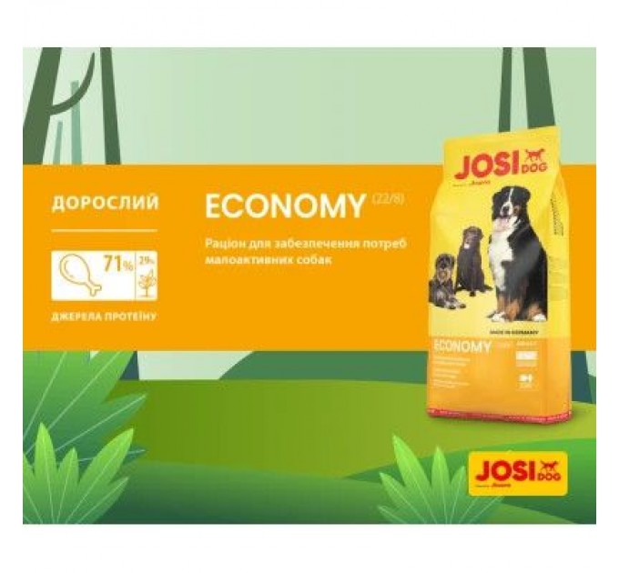 Сухий корм для собак Josera JosiDog Economy 15 кг (4032254745532)