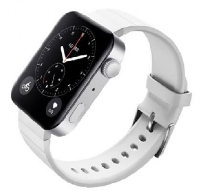 BeCover Ремінець до смарт-годинника BeCover Silicone для Xiaomi Mi Watch White (704521)