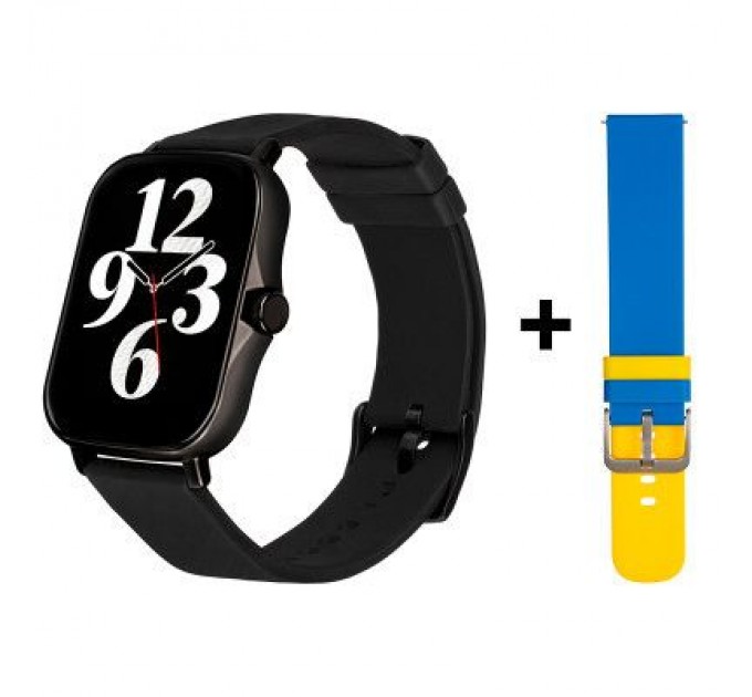 Gelius Смарт-годинник Gelius Pro GP-SW003 (Amazwatch GT2 Lite) Black