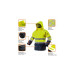 Neo Tools Куртка робоча Neo Tools підвищеної видимості, Oxford 300 D, жовта, р. ML (81-720-M)