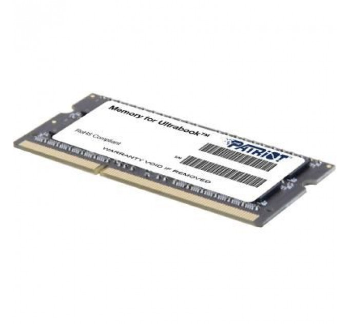 Модуль пам'яті для ноутбука SoDIMM DDR3L 4GB 1600 MHz Patriot (PSD34G1600L2S)