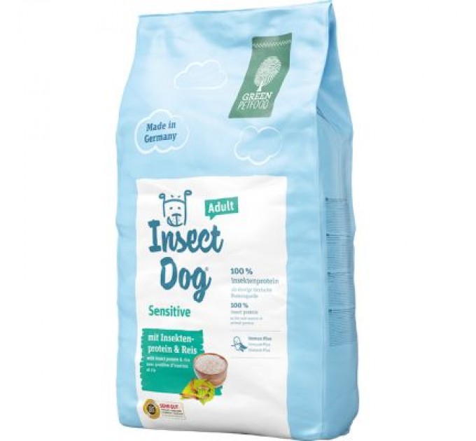Green Petfood Сухий корм для собак Green Petfood InsectDog Sensitive 900 г (4032254748076)