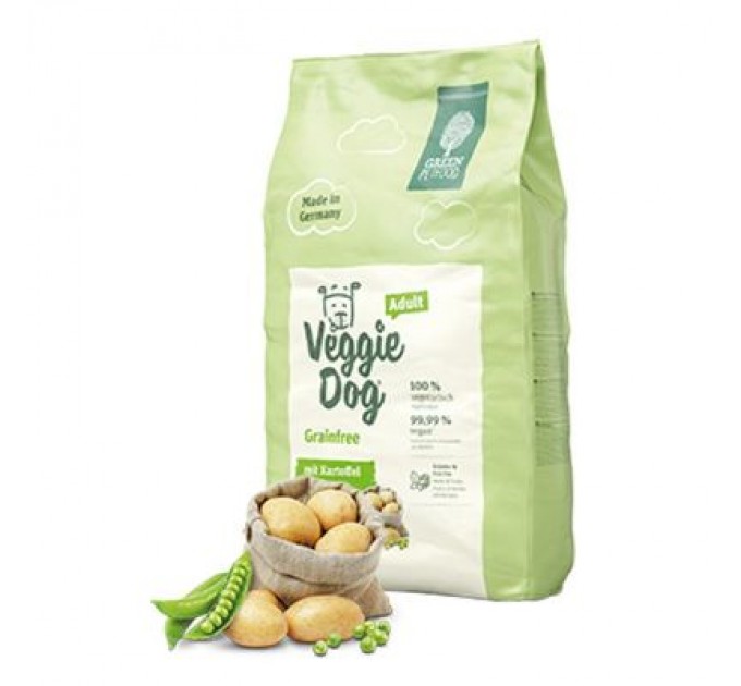 Green Petfood Сухий корм для собак Green Petfood VeggieDog Grainfree 10 кг (4032254748045)