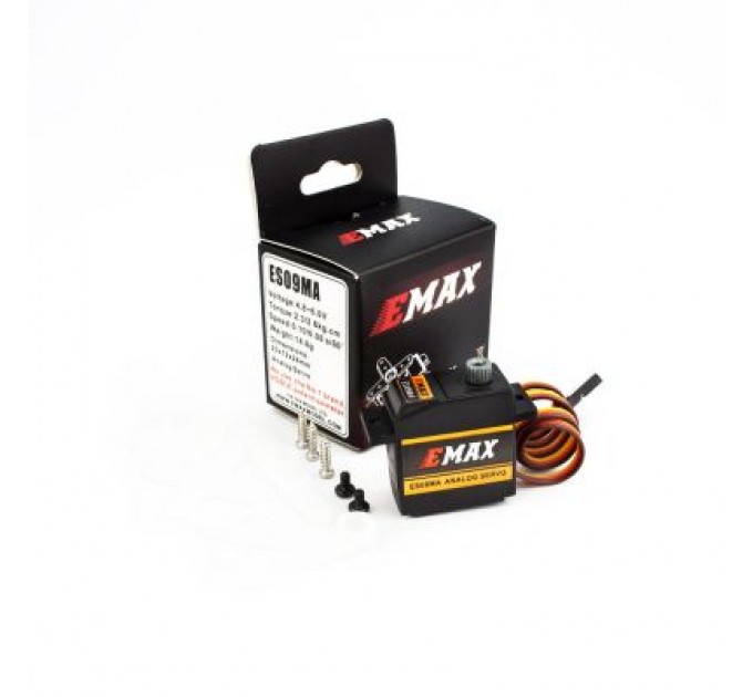 Сервопривід для дрона Emax ES09MA Metal Gear Analog Servo (0102003013)