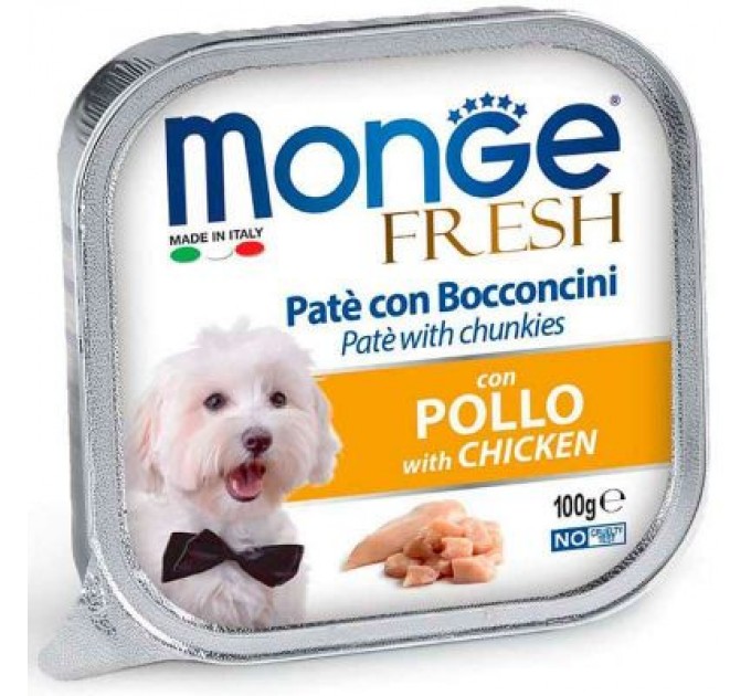 Monge Консерви для собак Monge DOG FRESH курка 100 г (8009470013062)