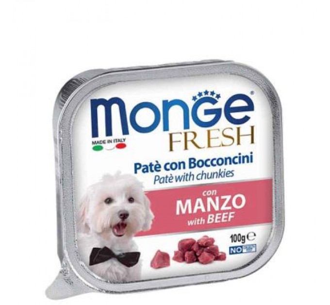 Monge Консерви для собак Monge DOG FRESH яловичина 100 г (8009470013079)