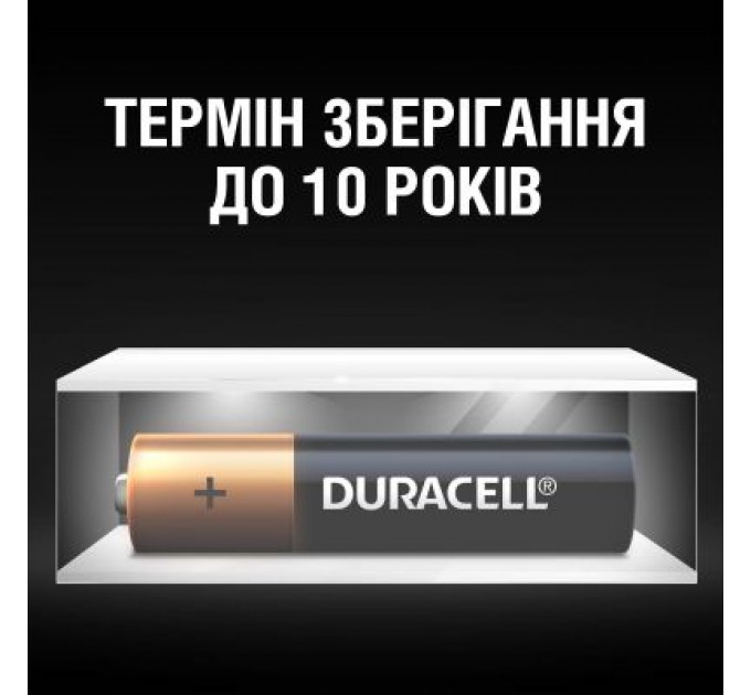 Duracell Батарейка Duracell AAA лужні 6 шт. в упаковці (5000394107472 / 81483511)