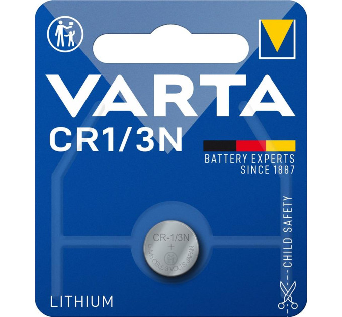 Varta Батарейка Varta CR 1/3 N LITHIUM (06131101401)