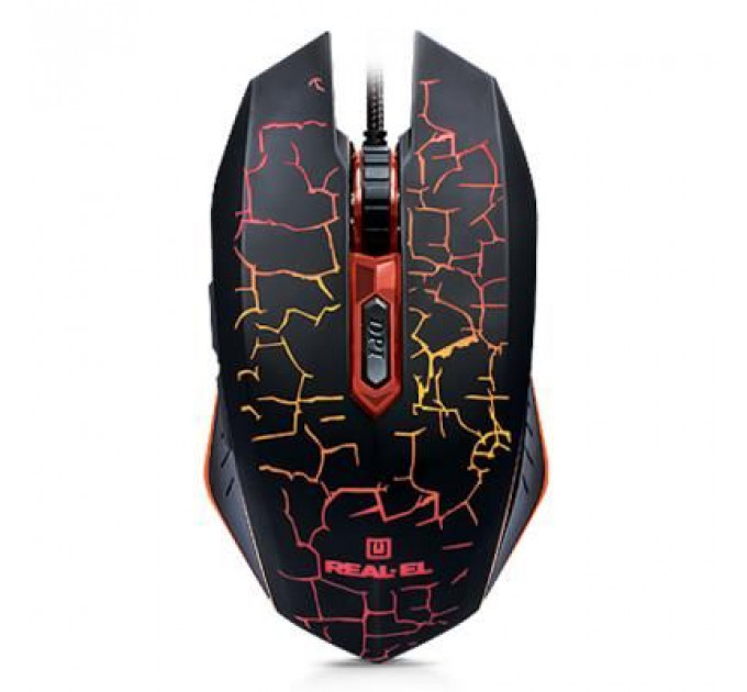 Мишка REAL-EL RM-505 Gaming, black