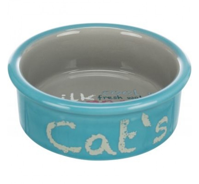 Посуд для котів Trixie Eat on Feet підставка з мисками 300 мл/12 см (яскраві) (4047974247914)