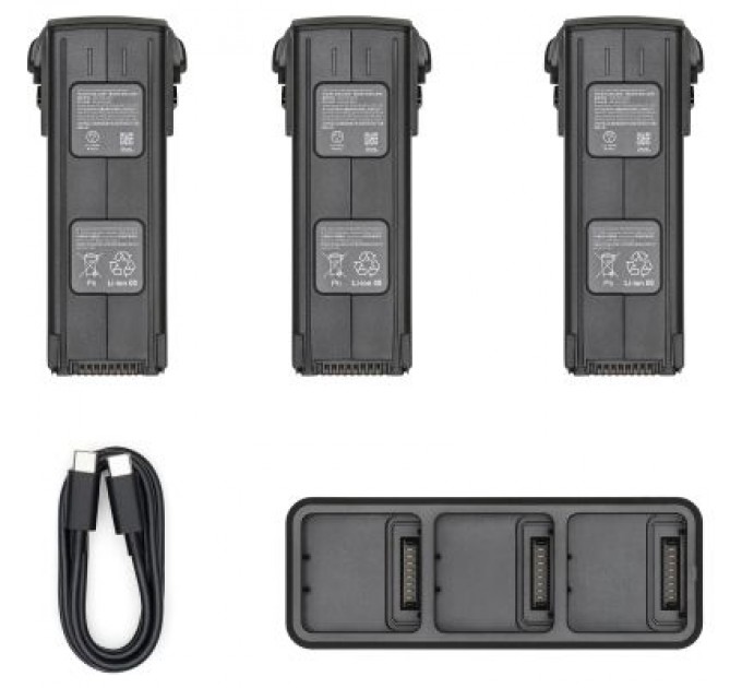 Акумулятор для дрона DJI Mavic 3 Enterprise Battery Kit (P05)+3-батареї та зарядний пристрій (CP.EN.00000421.01)