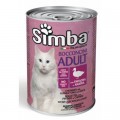 Simba Консерви для котів Simba Cat Wet цесарка з качкою 415 г (8009470009515)