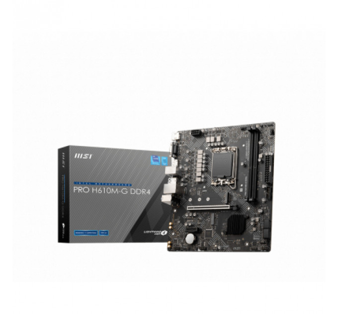 Материнська плата MSI PRO H610M-G DDR4
