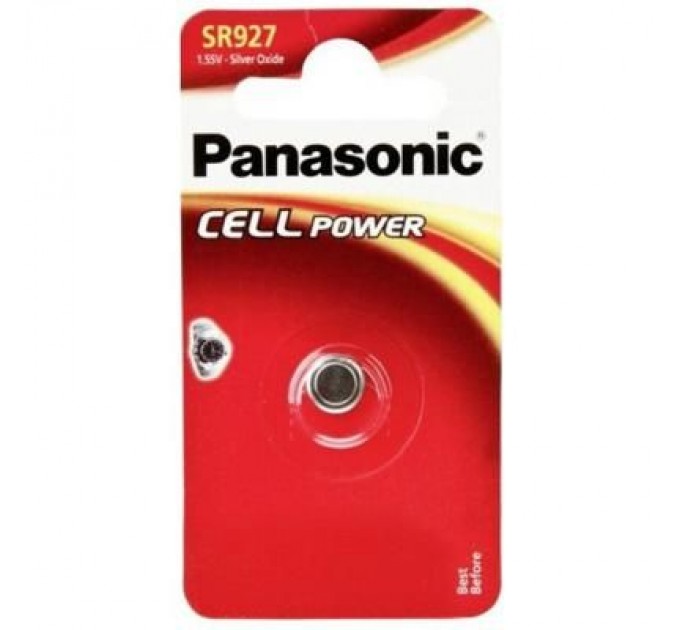 Panasonic Батарейка Panasonic SR927 * 1 Silver Oxide (SR-927EL/1B)