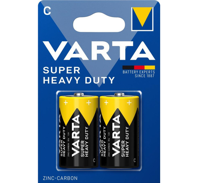 Varta Батарейка Varta C Super Heavy Duty * 2 (02014101412)