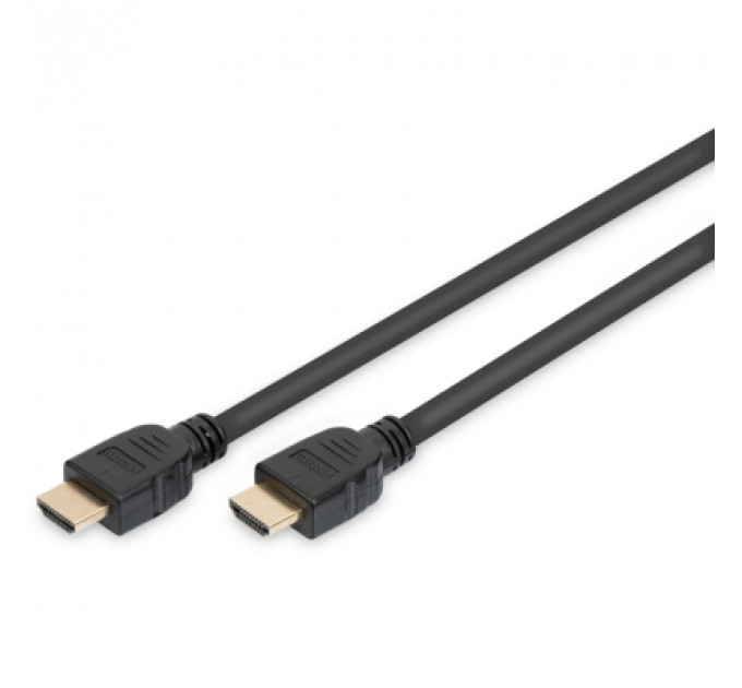 Кабель мультимедійний HDMI to HDMI 5.0m 8k UHD w/Ethernet Digitus (AK-330124-050-S)