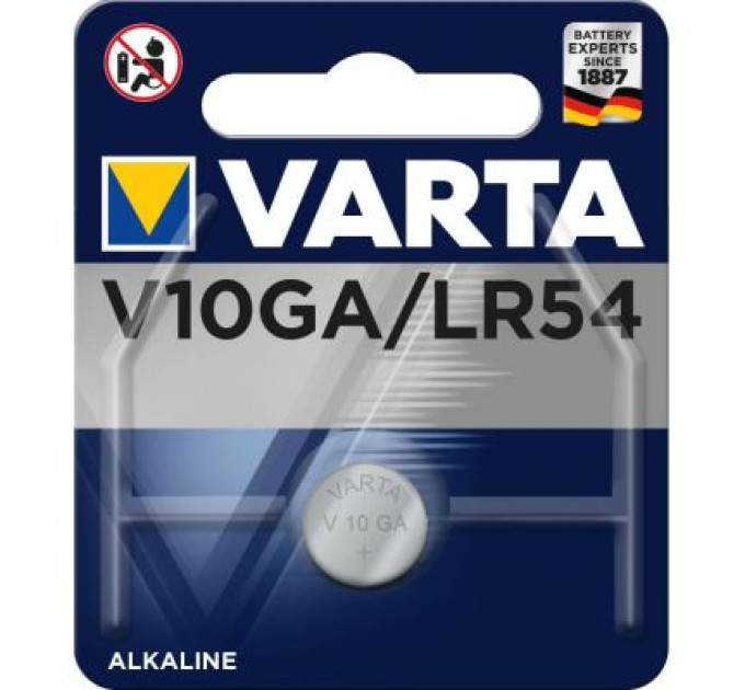 Varta Батарейка Varta V 10 GA (04274101401)