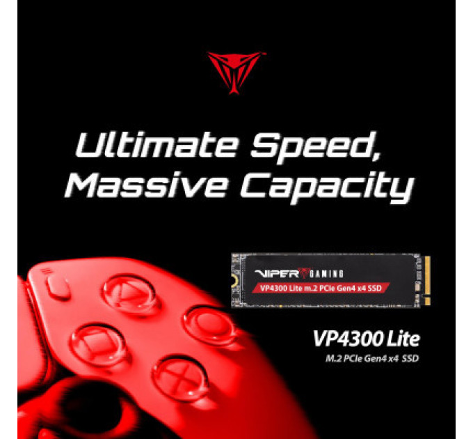 Накопичувач SSD M.2 2280 4TB VP4300L Patriot (VP4300L4TBM28H)