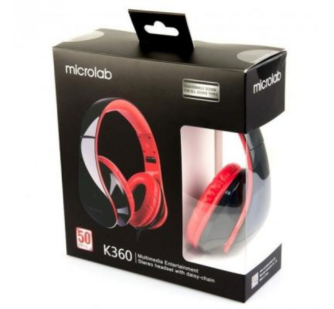 Навушники Microlab K360 Black