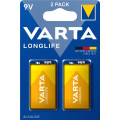 Varta Батарейка Varta Longlife 9V 6LR61 *2 (04122101412)