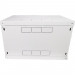 Шафа настінна Eserver 6U, 600х350х370 (Ш*Г*В), скло, сірий (ES-Е635G)