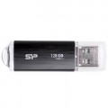 USB флеш накопичувач Silicon Power 128GB Blaze B02 Black USB 3.0 (SP128GBUF3B02V1K)