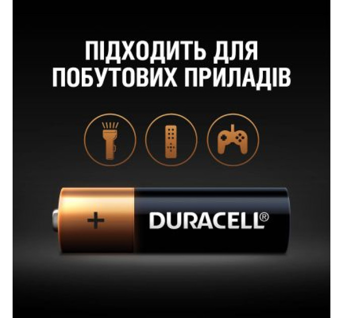 Duracell Батарейка Duracell AA лужні 8 шт. в упаковці (5000394006522 / 81417083 / 81480361)