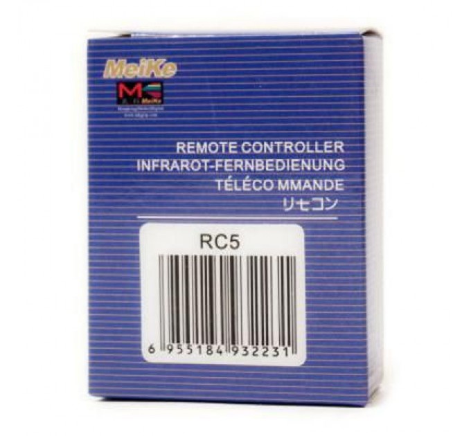 Meike Пульт ДУ для фото- відеокамер Meike Canon MK-RC5 (RT960019)