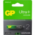 Gp Батарейка Gp AAA LR03 Ultra Plus Alcaline * 2 (24AUP21-SB2 / 4891199218163)