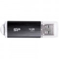 USB флеш накопичувач Silicon Power 16GB Blaze B02 Black USB 3.0 (SP016GBUF3B02V1K)